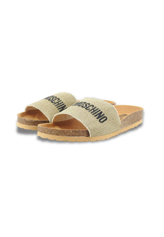LOVE MOSCHINO Ciabatte Donna Beige JA28383G0OJS090A-PE26