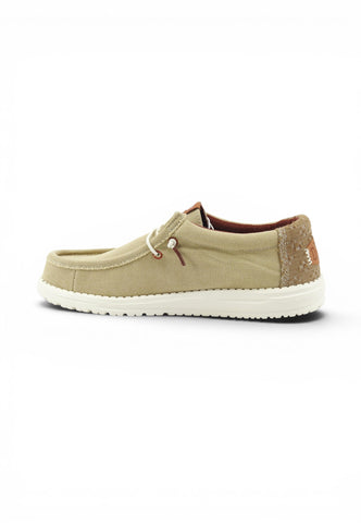 HEY DUDE Stringate Uomo Beige Marrone HD.43084-PE26-0OE