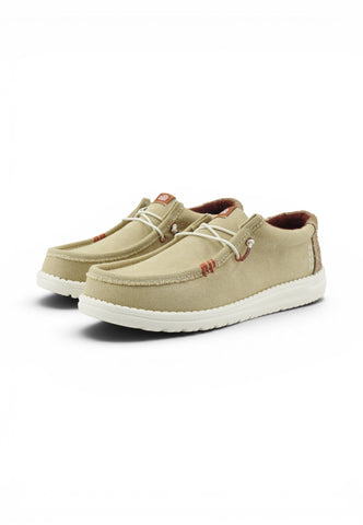HEY DUDE Stringate Uomo Beige Marrone HD.43084-PE26-0OE