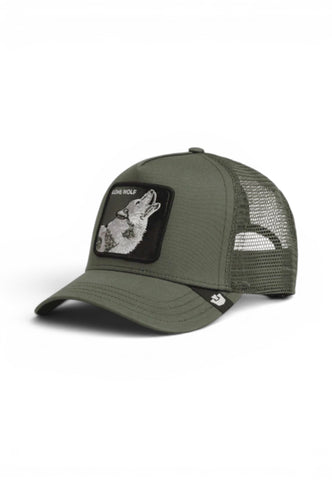 GOORIN Cappello Trucker Lone Wolf Uomo Verde 101-2449-V-PE26