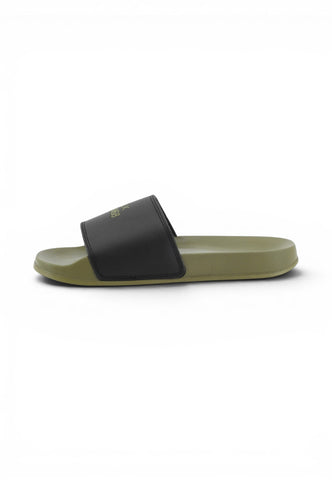 SUN68 Ciabatte Uomo Verde Nero X36101-PE26-1911