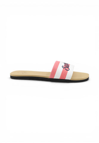 SUN68 Ciabatte Donna Rosa Bianco Beige X36208-PE26-3120