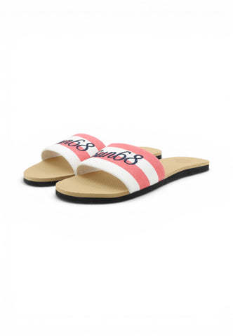SUN68 Ciabatte Donna Rosa Bianco Beige X36208-PE26-3120