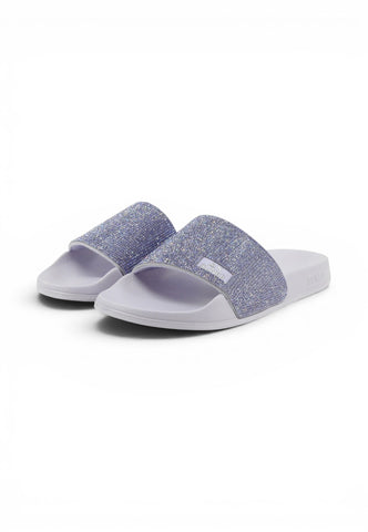 SUN68 Ciabatte Donna Lilla Strass X36202-PE26-24