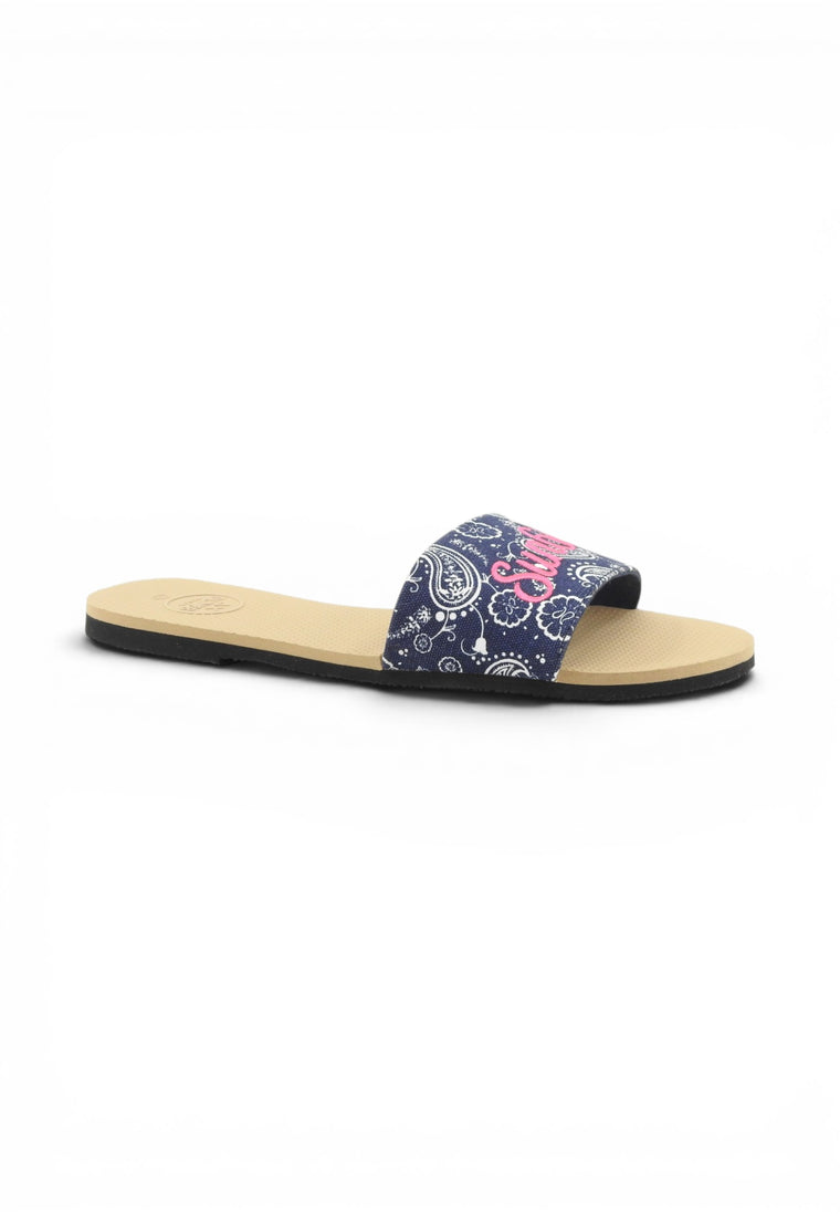 SUN68 Ciabatte Donna Blu Beige X36208-PE26-07