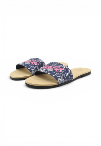SUN68 Ciabatte Donna Blu Beige X36208-PE26-07