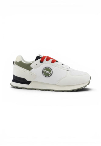 COLMAR Sneakers Uomo Bianco Verde TRAVISA001-PE26