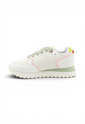 COLMAR Sneakers Donna Bianco Verde Rosa TRAVISS192-PE26