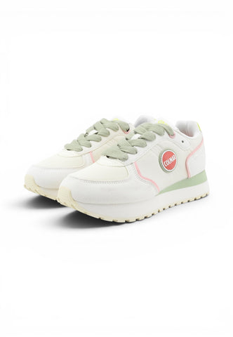 COLMAR Sneakers Donna Bianco Verde Rosa TRAVISS192-PE26