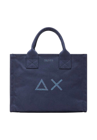 SUN68 Borsa A Mano Donna Blu W36202-PE26-07