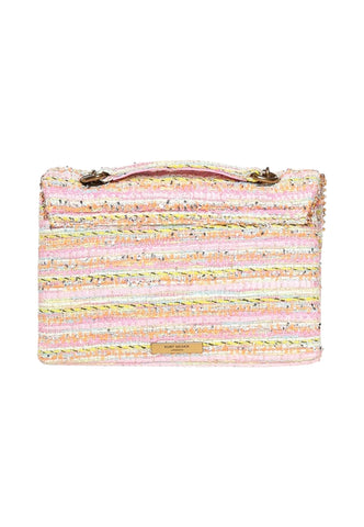 KURT GEIGER Borsa A Spalla Donna Rosa Giallo Multicolore 2062657609-PE26