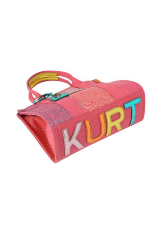 KURT GEIGER Borsa A Mano Donna Rosa Multicolore 9544798609-PE26
