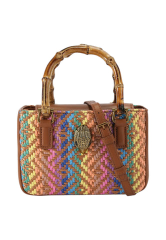 KURT GEIGER Borsa A Mano Donna Multicolore Marrone 4376969999-PE26