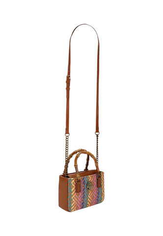 KURT GEIGER Borsa A Mano Donna Multicolore Marrone 4376969999-PE26