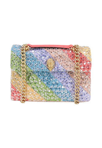 KURT GEIGER Borsa Tracolla Donna Multicolore Paillettes 2052169609-PE26