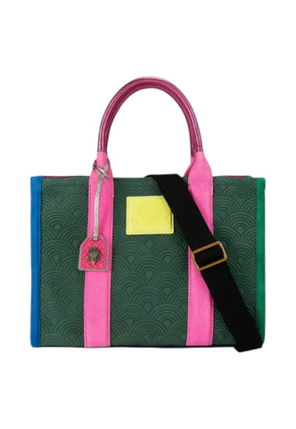 KURT GEIGER Borsa Shopper Donna Verde Rosa 5033575219-PE26
