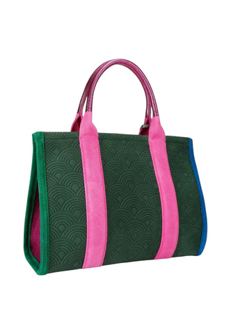 KURT GEIGER Borsa Shopper Donna Verde Rosa 5033575219-PE26