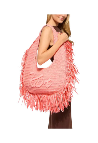 KURT GEIGER Borsa Shopper Donna Rosa Frange 5562298999-PE26