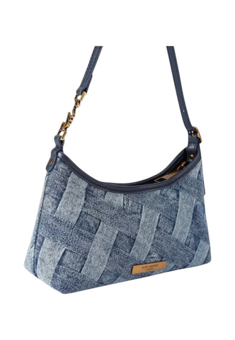KURT GEIGER Borsa A Spalla Donna Blu Denim 5586688669-PE26
