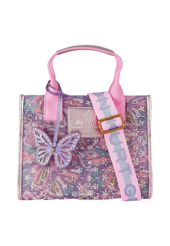 KURT GEIGER Borsa A Mano Donna Rosa Viola Strass 4359295809-PE26