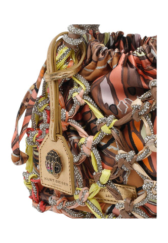KURT GEIGER Borsa A Mano Donna Marrone Multicolore 2038239689-PE26