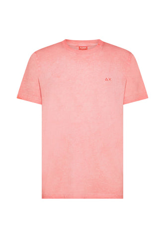 SUN68 T-Shirt Uomo Rosa T36147-PE26-14