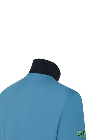 SUN68 T-Shirt Uomo Azzurro A36150-PE26-56