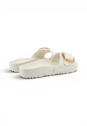 BIRKENSTOCK Ciabatte Madrid Big Buckle Donna Bianco 1029633-PE26