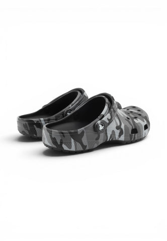 CROCS Ciabatte Sabot Grigio Fantasia CR.211936-PE26-BKSG
