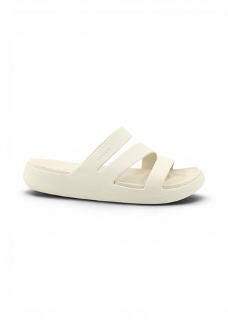 CROCS Ciabatte Donna Bianco CR.209587-PE26-STUC