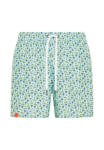 SUN68 Costume Uomo Verde Fantasia H36110-PE26-38
