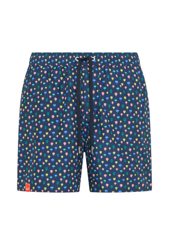 SUN68 Costume Uomo Blu Multicolore H36110-PE26-80