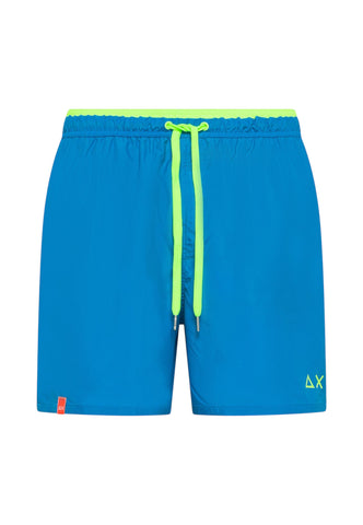 SUN68 Costume Uomo Azzurro Giallo H36106-PE26-13