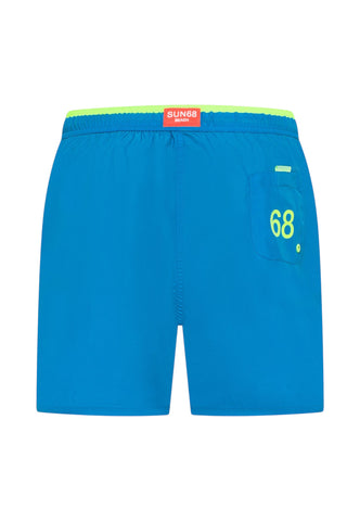 SUN68 Costume Uomo Azzurro Giallo H36106-PE26-13