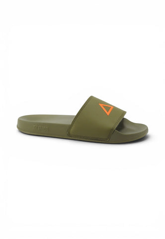 SUN68 Ciabatte Uomo Verde Arancione X36110-PE26-19