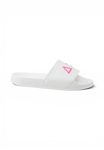 SUN68 Ciabatte Donna Bianco Rosa X36210-PE26-01