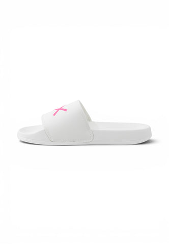 SUN68 Ciabatte Donna Bianco Rosa X36210-PE26-01