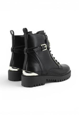 GUESS Stivaletti Anfibi Donna Nero FLTOLAELE10-AI27-BLACK