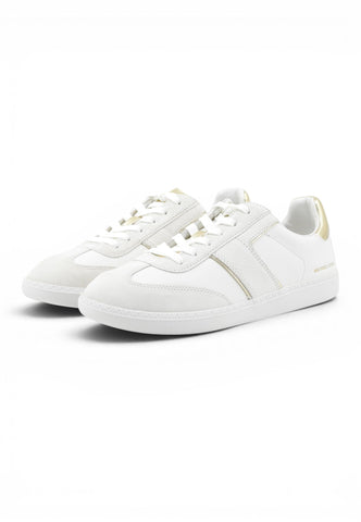 MICHAEL KORS Sneakers Donna Bianco Oro 43T6JVFS2S-AI27-827