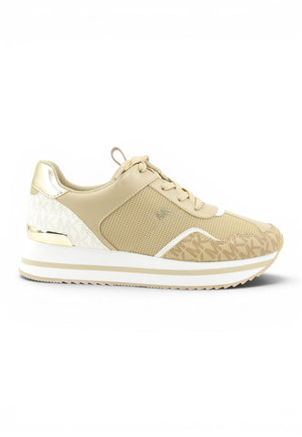 MICHAEL KORS Sneakers Donna Beige Bianco Oro 43T6RNFS1D-AI27-156