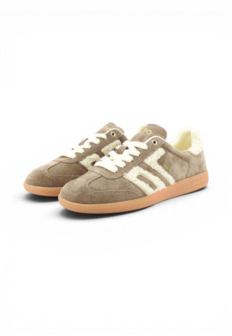 BACK70 Sneakers Donna Beige Bianco 108005-000301-AI27