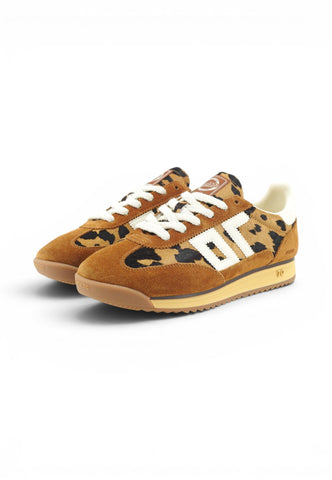 BACK70 Sneakers Donna Marrone Animalier 108009-000184-AI27