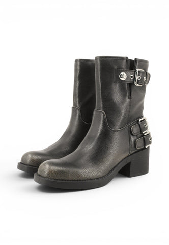 GUESS Stivaletti Donna Nero Marrone FLTM2WELE10-AI27-BLKTA