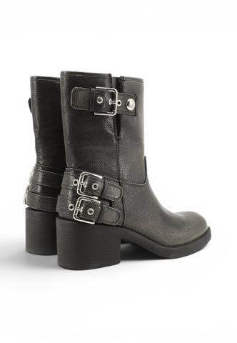 GUESS Stivaletti Donna Nero Marrone FLTM2WELE10-AI27-BLKTA