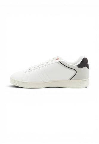 U.S. POLO Sneakers Uomo Bianco Grigio Nero ALPHA001-AI27-WHI-DBR04