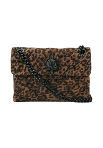 KURT GEIGER Borsa Tracolla Donna Marrone Nero Animalier 5017339289-AI27