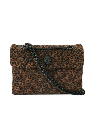KURT GEIGER Borsa Tracolla Donna Marrone Nero Animalier 5021539289-AI27