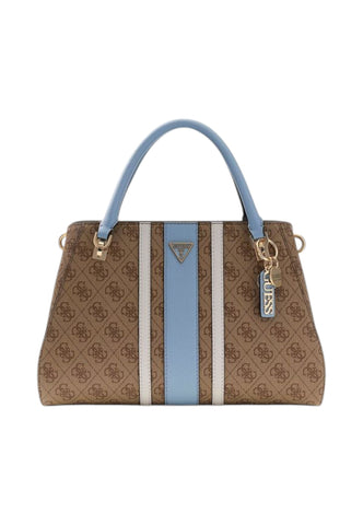 GUESS Borsa A Mano Donna Marrone Azzurro HWBS9672070-AI27-LLU