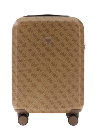 GUESS Valigia Trolley Donna Beige Marrone TWHK9211983-AI27-LTL
