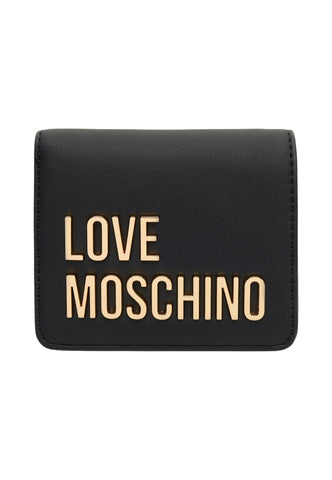 LOVE MOSCHINO Portafogli Donna Nero Oro JC5612PP1NKD0000-AI27